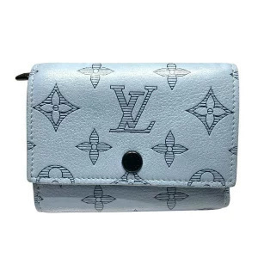 Louis Vuitton Monogram Shadow Black Victor Wallet Tri fold